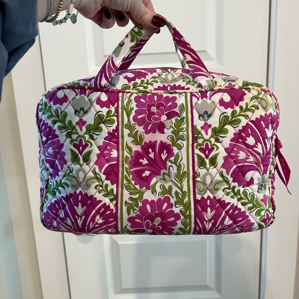 Vera Bradley Julep Tulip print cosmetic bag